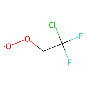 Ethyldioxy, 2-chloro-2,2-difluoro- structure