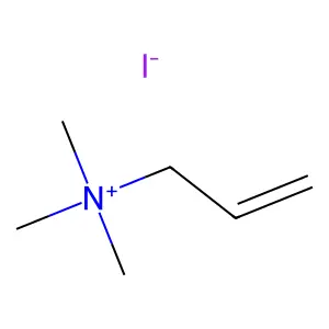 N,N,N-三甲基烯丙基碘化铵 structure
