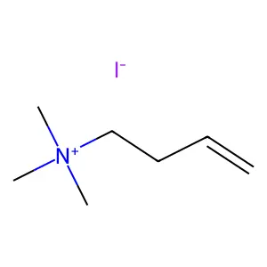 Ammonium, 3-butenyltrimethyl-, iodide structure