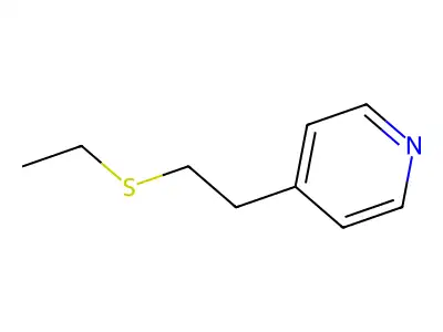 Pyridine, 4-(2-(ethylthio)ethyl)- structure