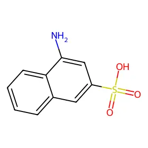 4-Aminonaphthalene-2-sulphonic acid structure