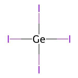四碘化锗 structure