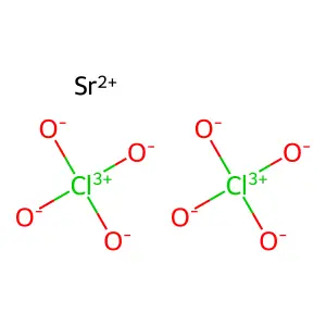 高氯酸锶 structure