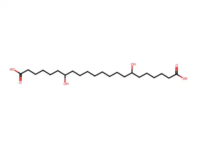 7,16-二羟基二十二烷二酸 structure