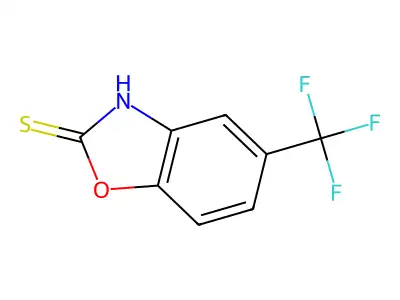 5-(Trifluoromethyl)-2(3H)-benzoxazolethione structure
