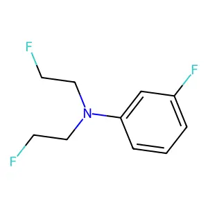 3-Fluoro-n,n-bis(2-fluoroethyl)aniline structure