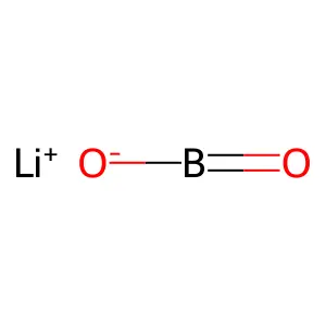 偏硼酸锂 structure