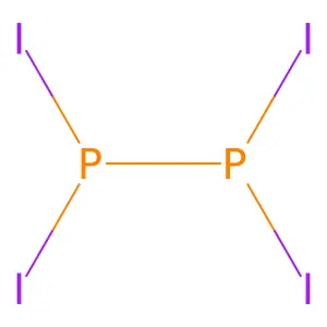 四碘化二磷 structure
