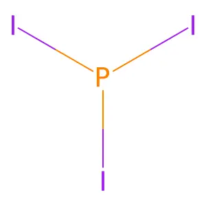 三碘化磷 structure