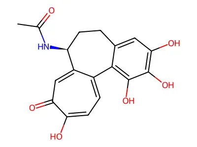 1,2,3-Demethylcolchiceine structure