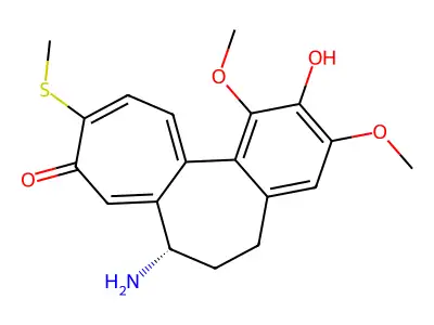 Thiocolchicine analog structure