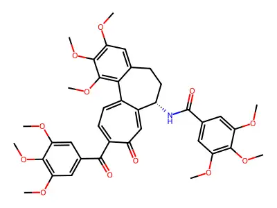 N,10-bis-(3,4,5-Trimethoxybenzoyl)-N-deacetyl-10-demethylcolchicine structure
