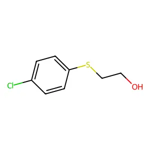 2-(p-Chlorophenylthio)ethanol structure