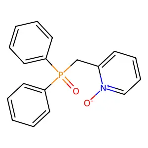 2-((Diphenylphosphoryl)methyl)pyridine 1-oxide structure