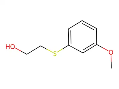 3-Methoxyphenylthioethanol structure