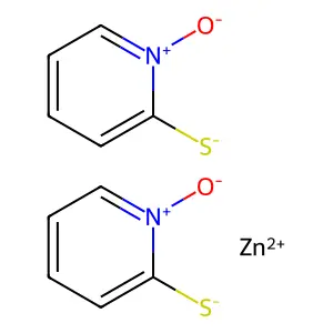 吡硫𬭩锌 structure