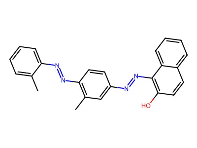 1-[[3-Methyl-4-[(2-methylphenyl)azo]phenyl]azo]-2-naphthol structure