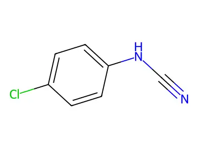 4-Chlorophenylcyanamide structure
