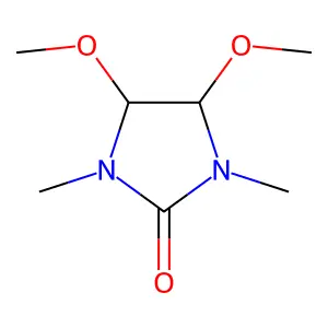 2-Imidazolidinone, 4,5-dimethoxy-1,3-dimethyl- structure