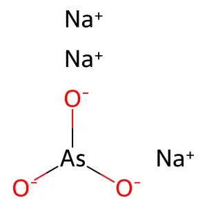 原亚砷酸钠 structure