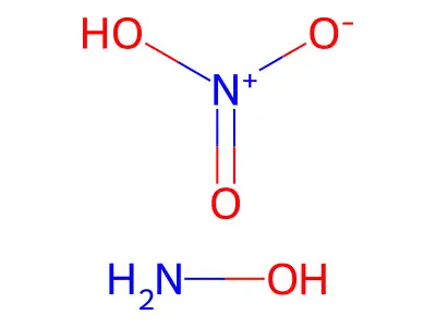 硝酸羟胺 structure