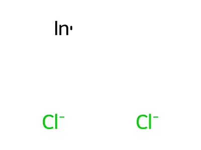Indium(II) chloride, 99.9% trace metals basis structure