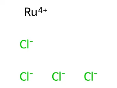 四氯化钌 structure