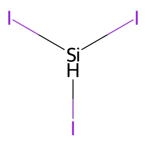 三碘甲硅烷 structure