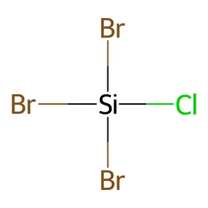 Tribromochlorosilane structure