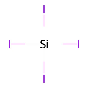 四碘化硅 structure