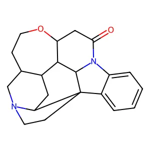 21,22-Dihydrostrychnidin-10-one structure