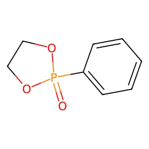 1,3,2-Dioxaphospholane, 2-phenyl-, 2-oxide structure