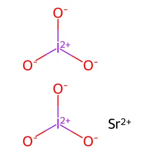 碘酸锶 structure