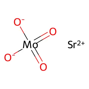 Molybdenum strontium oxide (MoSrO4) structure