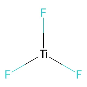 三氟化钛 structure