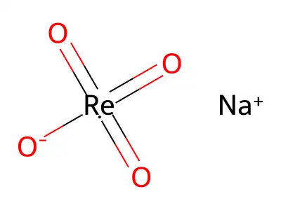 高铼酸钠 structure
