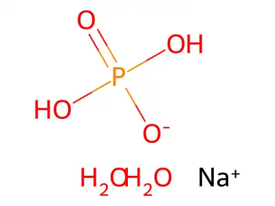 Sodium Phosphate, Monobasic, Monohydrate structure