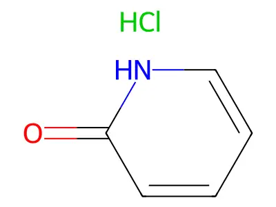 1H-pyridin-1-ium-2-one chloride structure