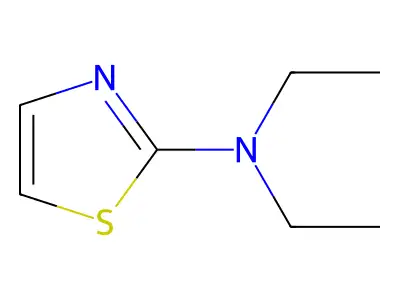 N,N-diethyl-1,3-thiazol-2-amine structure