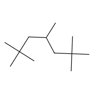 2,2,4,6,6-Pentamethylheptane structure
