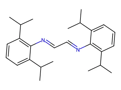 N,N'-Bis(2,6-diisopropylphenyl)ethanediimine structure