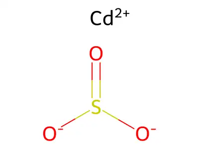 Cadmium;sulfurous acid structure