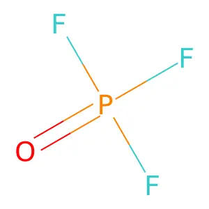 三氟氧磷 structure