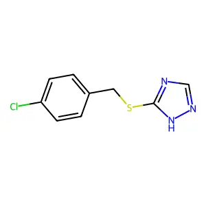 3-[(4-Chlorobenzyl)Thio]-1H-1,2,4-Triazole structure