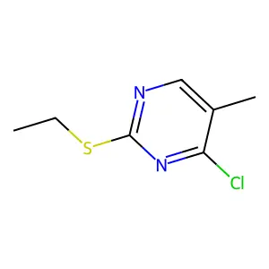4-Chloro-2-(ethylsulfanyl)-5-methylpyrimidine structure