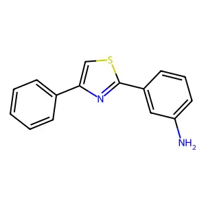 3-(4-Phenyl-thiazol-2-yl)-phenylamine structure