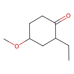 2-Ethyl-4-methoxycyclohexanone structure