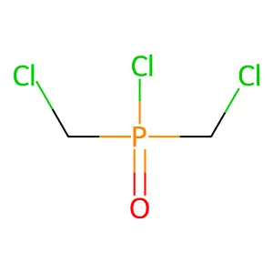 Phosphinic chloride, bis(chloromethyl)- structure