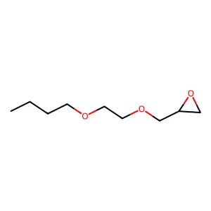 Oxirane, ((2-butoxyethoxy)methyl)- structure