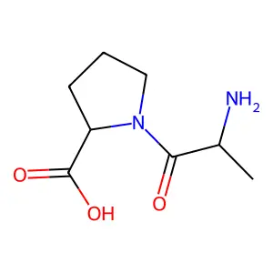 L-Alanyl-L-proline structure
